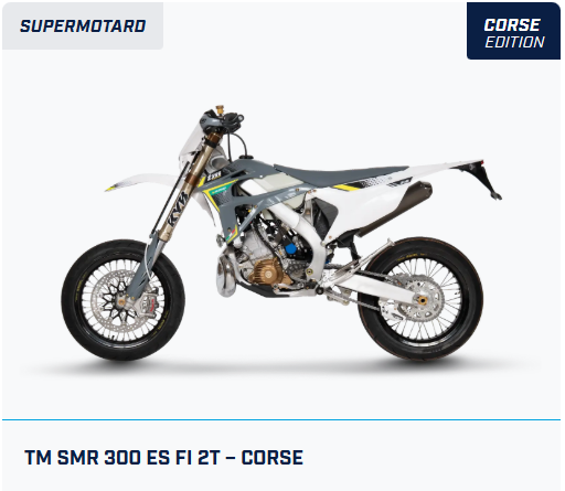 TM SMR 300 ES Fi 2T – CORSE